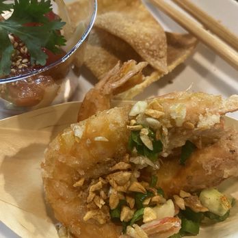 Elite Event: Crawfish Asian Cuisine - Appetizer ahi poke and salt and pepper shrimp. - Yelp Events Near Me - Reno, Nevada