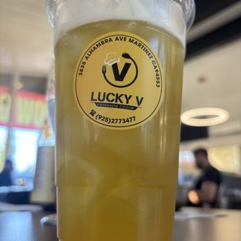 Lucky V Vietnamese Cuisine - Lychee tea- very sweet - Vietnamese Near Me - Martinez, California Lucky V Vietnamese Cuisine - Lychee tea- very sweet - Vietnamese Near Me - Martinez, California