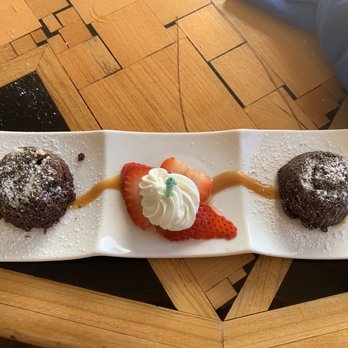 Eve's Waterfront - Chocolate Molten Cake and Strawberry with Caramel - Venues & Event Spaces Near Me - Oakland, California Eve's Waterfront - Chocolate Molten Cake and Strawberry with Caramel - Venues & Event Spaces Near Me - Oakland, California
