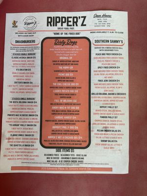 Menu photo 1 Ripper’z St. Simons Island, GA Menu photo 1 Ripper’z St. Simons Island, GA