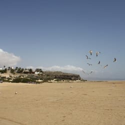 Strand - Am Strand Blickrichtung Costa Calma