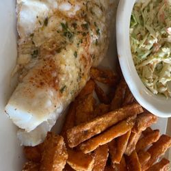 Just N Tyme Cafe - Baked fish on Fridays