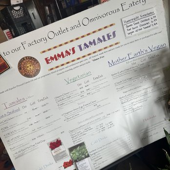 Emma's Tamales - menu - Mexican Near Me - Sacramento, California