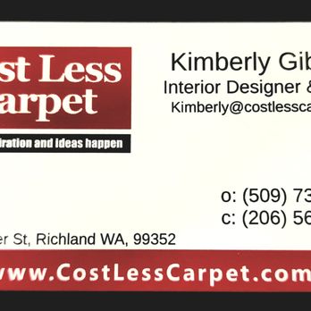 Cost Less Carpet - Knowledgeable and skilled interior designer sales rep. Very friendly and eager to help. - Carpeting Near Me - Richland, Washington