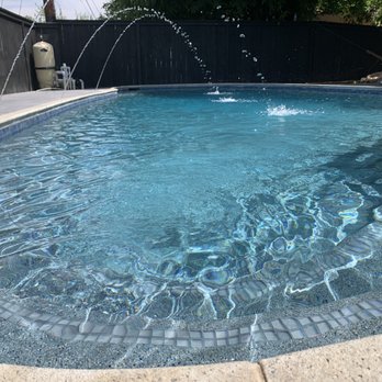Trinity Custom Pools - Tropic Blue Mini Pebble - Pool & Hot Tub Service Near Me - Riverside, California