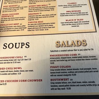 Smokehouse 52 BBQ - Menu - Barbeque Near Me - Chelsea, Michigan