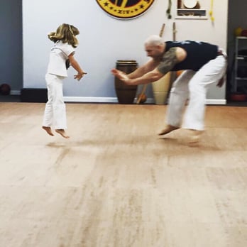 The Capoeira Forge - Mestrando Aranha playing with one of our capo kids! - Martial Arts Near Me - Sacramento, California The Capoeira Forge - Mestrando Aranha playing with one of our capo kids! - Martial Arts Near Me - Sacramento, California