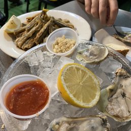 4 oysters for $10 4 oysters for $10