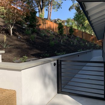 Pool & Landscape Development - Custom dog gate. - Landscaping Near Me - Oakley, California