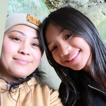 Cave Store - My daughter and I - Walking Tours Near Me - La Jolla, California