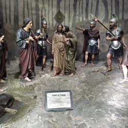 Bom Jesus do Monte - Passion of Christ artwork inside chapel