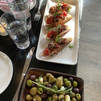 Posto - Olive and bruschetta appetizers - Italian Near Me - Somerville, Massachusetts