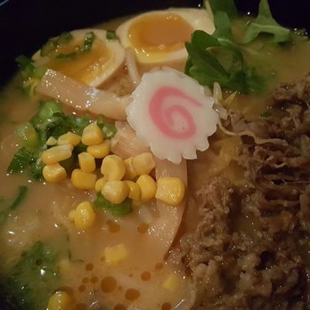 Kuu - Beef ramen with extra half egg - Ramen Near Me - New York, New York