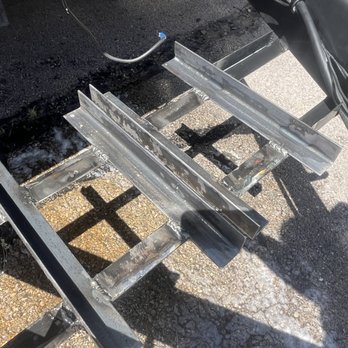 Jesse Mobile Welder - Custom battery rack to hold 2 batteries on RV. - Metal Fabricators Near Me Jesse Mobile Welder - Custom battery rack to hold 2 batteries on RV. - Metal Fabricators Near Me