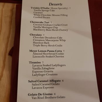 M'tucci's Twenty-Five - DESSERT - Italian Near Me - Albuquerque, New Mexico M'tucci's Twenty-Five - DESSERT - Italian Near Me - Albuquerque, New Mexico