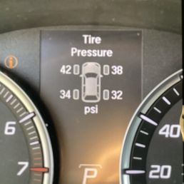 Did not check tire pressure