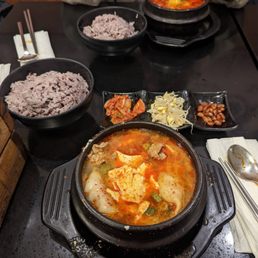 Seafood Soon Tofu Soup Seafood Soon Tofu Soup