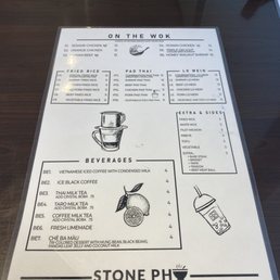 Back Menu