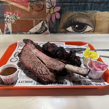 Fikscue Craft BBQ - Dino Rib and Beef Cheek - Barbeque Near Me - Alameda, California