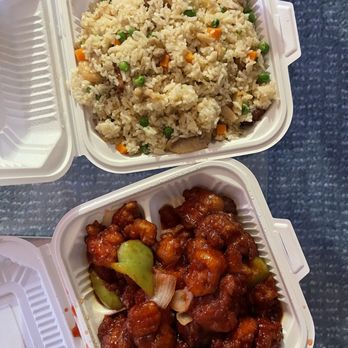 Broadway Dim Sum Cafe - sweet n sour chicken and fried rice - Noodles Near Me - San Francisco, California