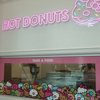 Hello Kitty Cafe - activity window - Themed Cafes Near Me - Santa Clara, California