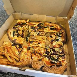 VEGETABLE PIZZA -- HORRIBLE