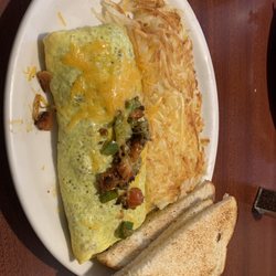 Log Cabin Restaurant - Mexican Omelette. It was delicious