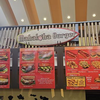 Mahaloha Burger - Kailua - Menu as of 9/21 - Burgers Near Me - Kailua, Hawaii Mahaloha Burger - Kailua - Menu as of 9/21 - Burgers Near Me - Kailua, Hawaii
