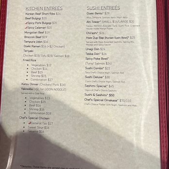 Ozeki Japanese Restaurant - Menu - Japanese Near Me - Yakima, Washington Ozeki Japanese Restaurant - Menu - Japanese Near Me - Yakima, Washington