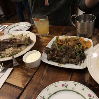Zezafoun Syrian Cuisine - Ouzi lamb, Chicken liver, and Kebbeh Labanyeh. - Syrian Near Me - Toronto, Ontario Zezafoun Syrian Cuisine - Ouzi lamb, Chicken liver, and Kebbeh Labanyeh. - Syrian Near Me - Toronto, Ontario