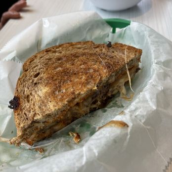 The Park Diner - Half eaten patty melt because we were too excited to wait! - Diners Near Me - Cincinnati, Ohio The Park Diner - Half eaten patty melt because we were too excited to wait! - Diners Near Me - Cincinnati, Ohio
