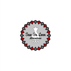 Sew In Love Alterations - A new logo designed by my daughter!