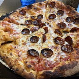 Pepperoni pizza