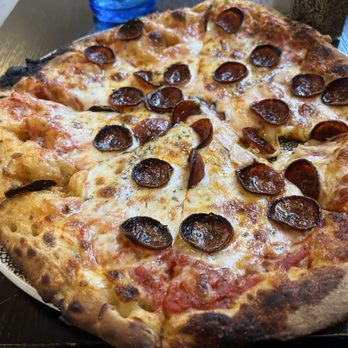 Ten Hands Social Bar & Eatery - Pepperoni pizza - New American Near Me - Indianapolis, Indiana