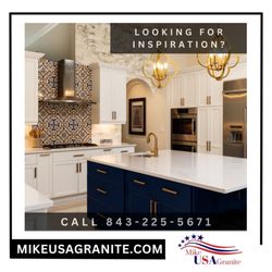 Beautiful Kitchen with Quartz countertop in Charleston, South Carolina