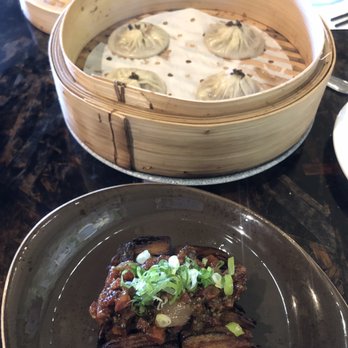 XO Restaurant - Potatoes au gratin and oxtail xiao long bao - Asian Fusion Near Me - Honolulu, Hawaii