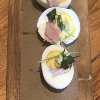 Whiskey Cake - Deviled eggs - New American Near Me - San Antonio, Texas Whiskey Cake - Deviled eggs - New American Near Me - San Antonio, Texas
