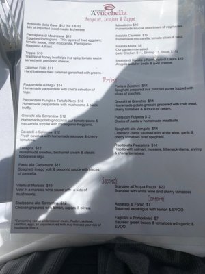 Menu photo 1 Trattoria 'A Vucchella Bridgeport, CT Menu photo 1 Trattoria 'A Vucchella Bridgeport, CT