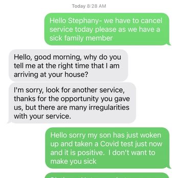 House Cleaner Zellaya - I was shocked at her response to my text. - Office Cleaning Near Me House Cleaner Zellaya - I was shocked at her response to my text. - Office Cleaning Near Me