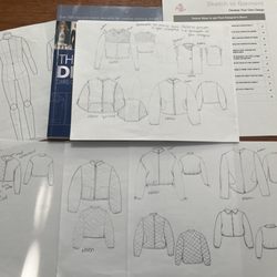The Sewing Room - Sketched from my Sketch to Garment class. I have ZERO drawing skills but they make it easy and fun! I'm so proud of these sketches.