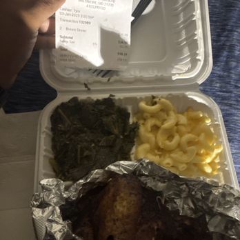 Nick's Rotisserie - My Rotisserie breast Dinner - Soul Food Near Me - Baltimore, Maryland Nick's Rotisserie - My Rotisserie breast Dinner - Soul Food Near Me - Baltimore, Maryland