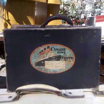 Howard's Flying Dragon Antiques - vintage valises. - Antiques Near Me - Essex, Massachusetts