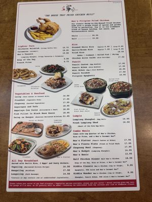 Menu photo 3 Max's Restaurant - Dillingham Honolulu, HI