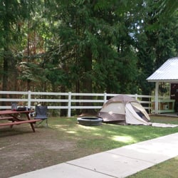 Cedar Rv Park & Car Wash - My tent site.