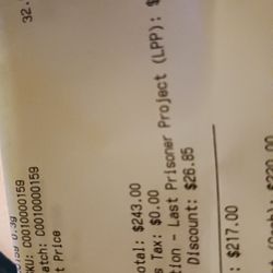 RISE Dispensaries - Orange - I wasn't asked it was just added, Rise says I have to take a credit they can't give me my money back. I paid in cash too!