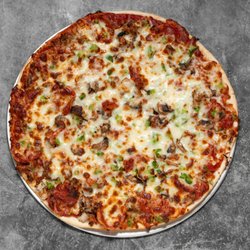 Turitto's Pizza - Dive into our 'House Special' pizza, piled high with all your favorite toppings. A little bit of everything for the ultimate pizza lover!