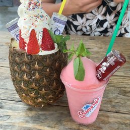 Pina colada and pama