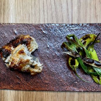 Nisei - Unagi, shishito, spring onion - Japanese Near Me - San Francisco, California Nisei - Unagi, shishito, spring onion - Japanese Near Me - San Francisco, California