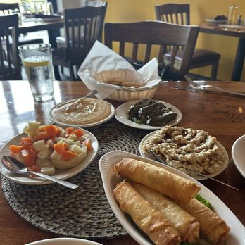 Agora Mediterranean Kitchen - 4 Cold Meze - Cheese Burek, Artichoke Bottoms, Hummus, Baba Ghanoush - Mediterranean Near Me - West Palm Beach, Florida Agora Mediterranean Kitchen - 4 Cold Meze - Cheese Burek, Artichoke Bottoms, Hummus, Baba Ghanoush - Mediterranean Near Me - West Palm Beach, Florida