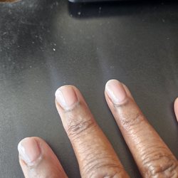 Classy Nails and Spa Wheaton - Nails are already chipping/polish is coming off after only a week and a half.